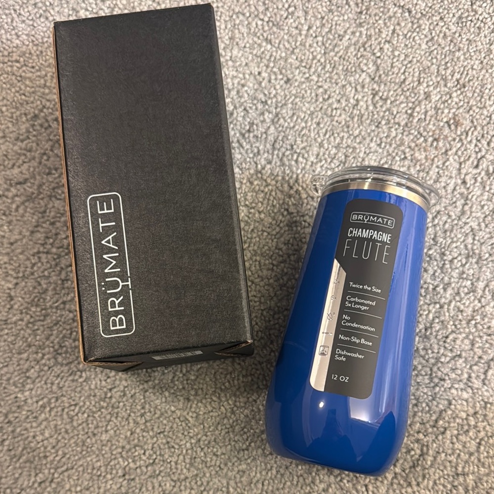 Brumate champagne flute